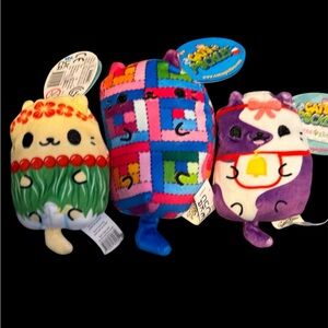 Cats vs. Pickles Colorful Plush Toys Set